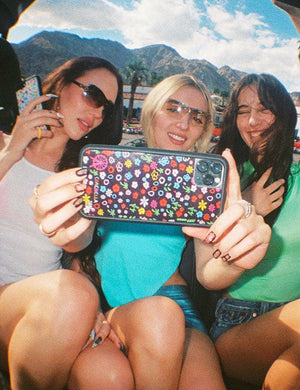 Coachella Black iPhone 6+/7+/8+ Plus Case.