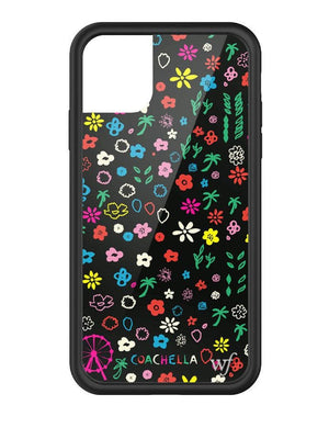 wildflower coachella  iphone 11 | black