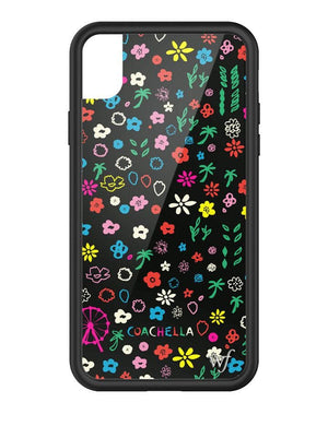 wildflower coachella  iphone xr | black