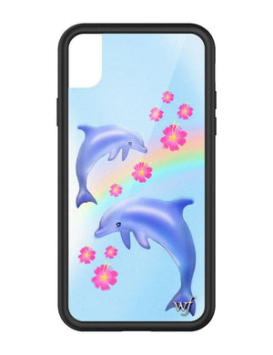wildflower dolphin love iphone xr