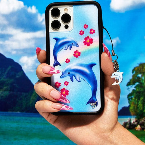 Dolphin iPhone Charm.