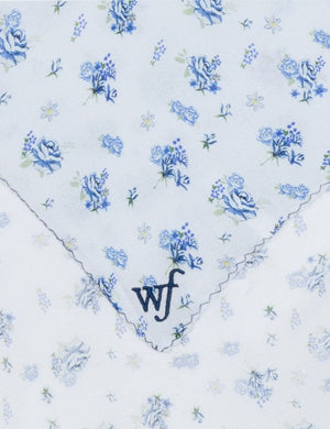 wildflower cases forget me not floral scarf