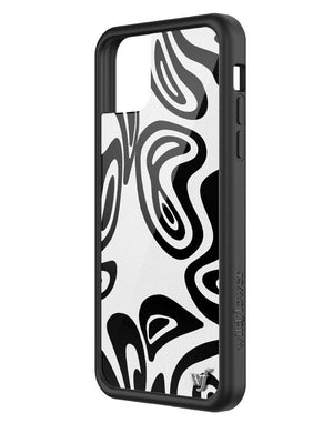 Jaded London Monochrome Swirl iPhone 11 Pro Max Case.