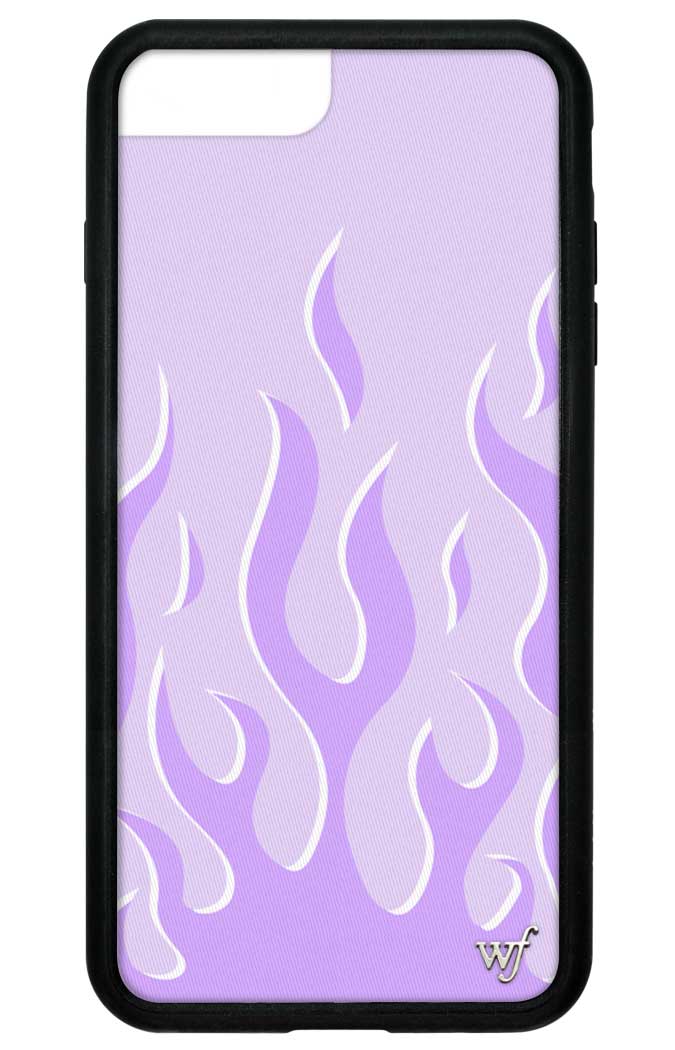 Polijsten koelkast Geslaagd Wildflower Lavender Flames iPhone 6/7/8 Plus Case