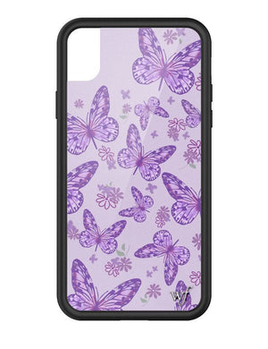 ildflower lavender butterfly iphone xr