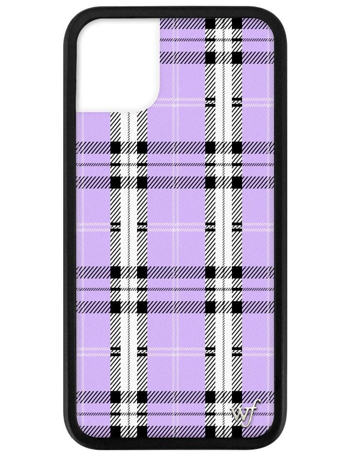 Lavender Plaid Iphone 11 Case Wildflower Cases