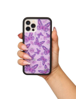 ildflower lavender butterfly iphone xr