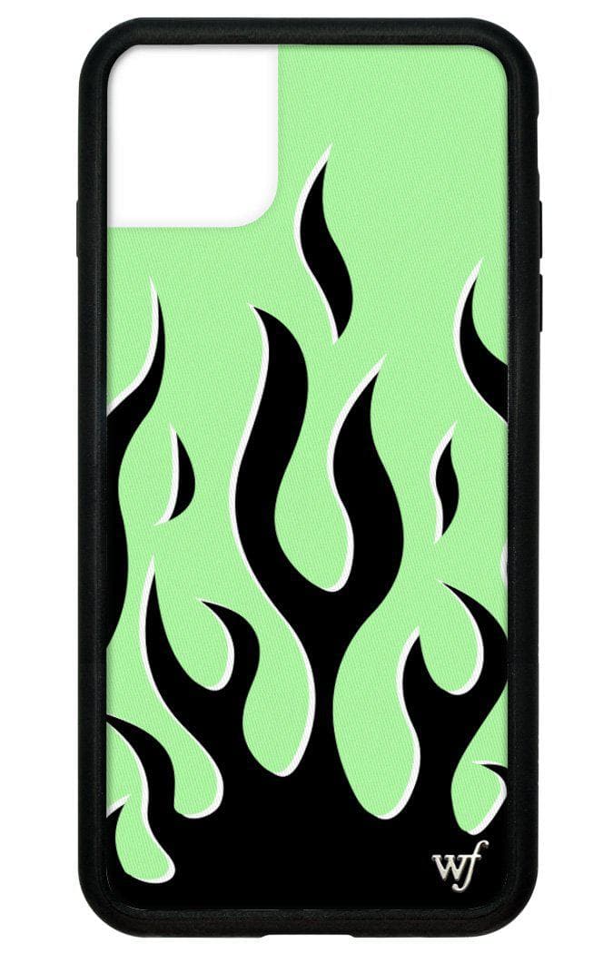 Flames Iphone 11 Pro Max Case Neon Wildflower Cases