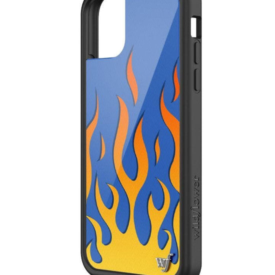 Flames iPhone 11 Case | Blue.