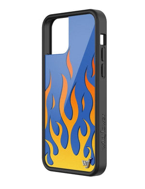 Flames iPhone 12/12 Pro Case | Blue