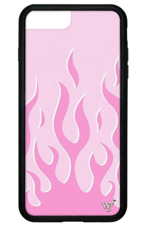 Pink Flames iPhone 6+/7+/8+ Plus Case