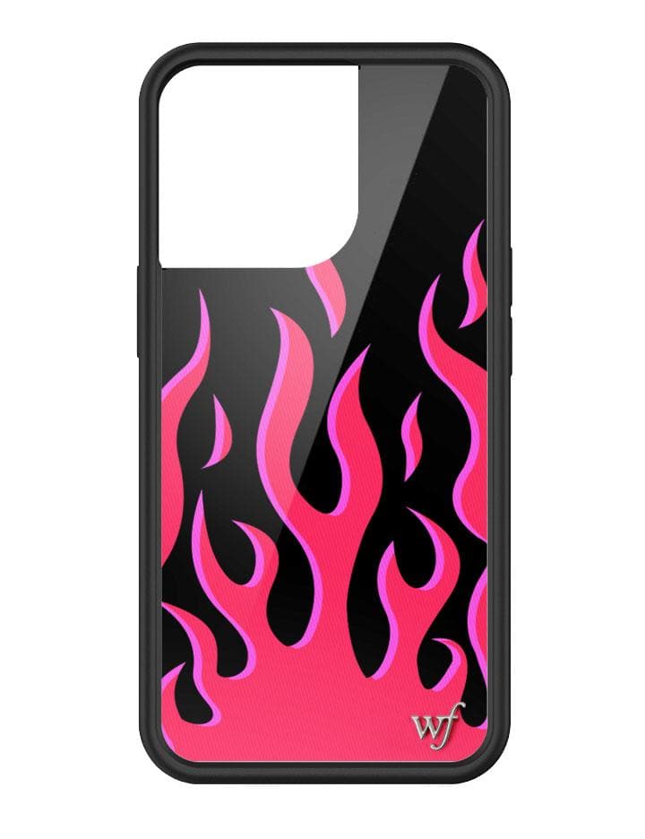 Wildflower Red Flames iPhone 13 Pro Case Wildflower Cases