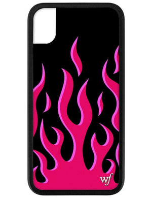Red Flames iPhone Xr Case