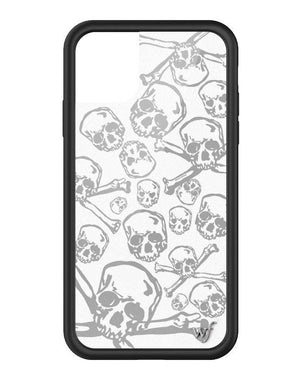 wildflower skull girl iphone 11