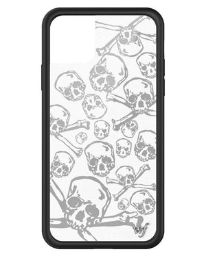 wildflower skull girl iphone 11promax