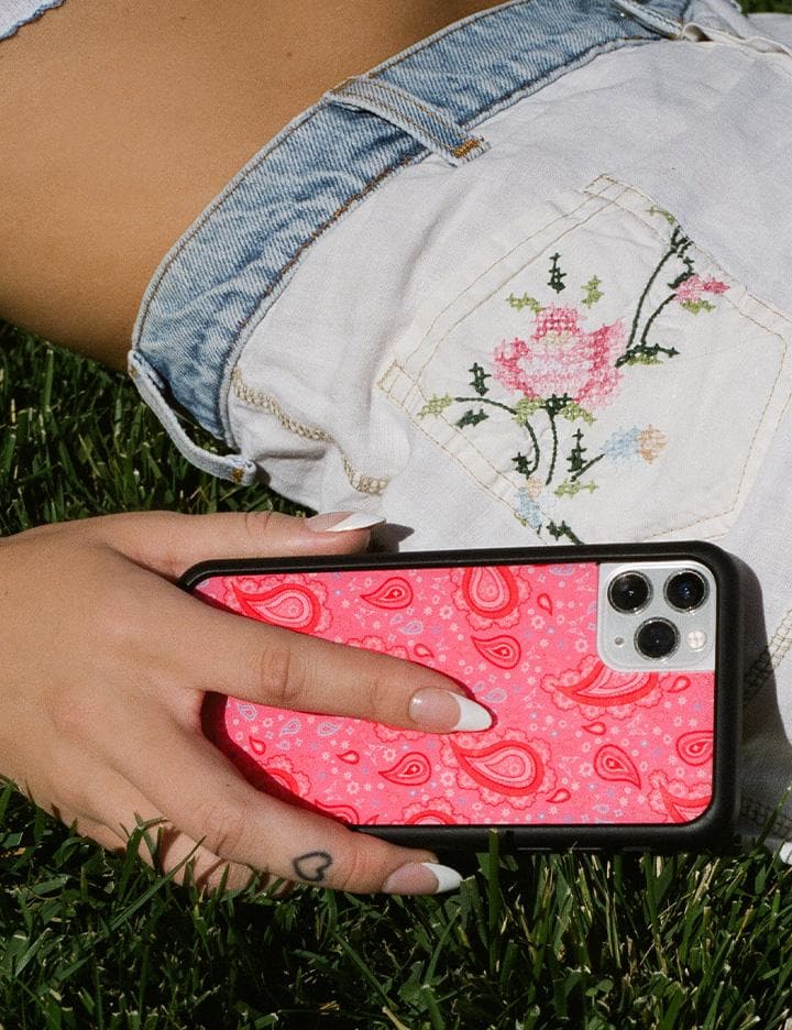 Wildflower Strawberry Paisley iPhone 6/7/8 Plus Case Wildflower Cases