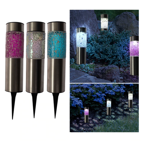 Stainless Steel Solar Pathway Lights