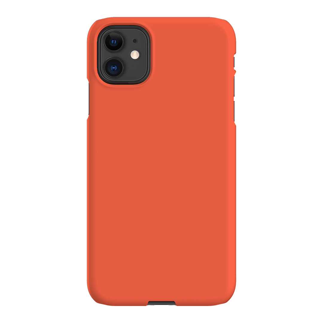 Coral Matte Case Matte Phone Cases iPhone 11 / Snap by The Dairy - The Dairy