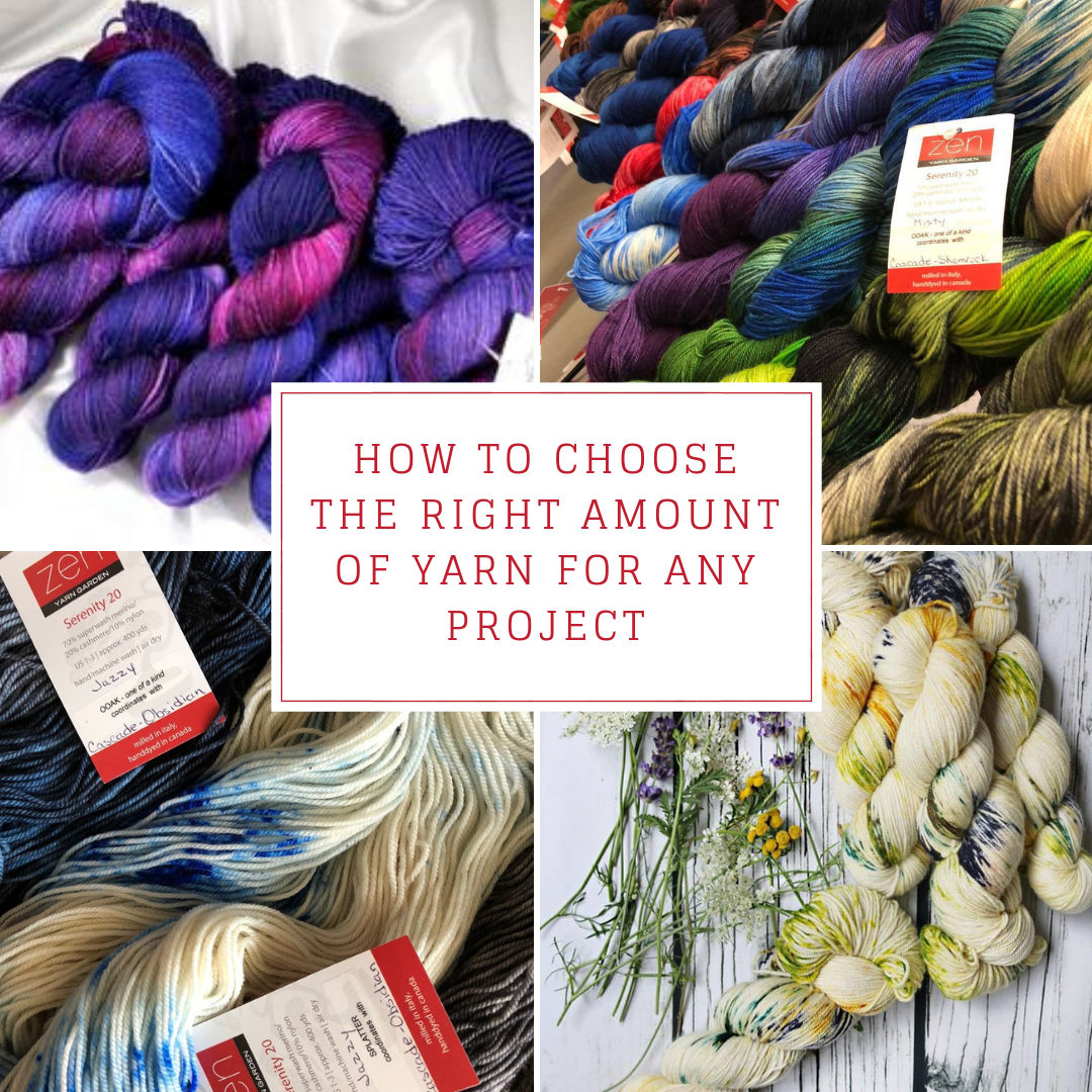 How to Choose The Right Amount Of Yarn For Any Project