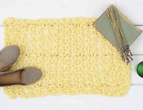 arm knit rug