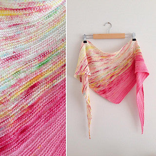 Easy Knitting FREE Shawl Pattern For Gradient Yarns – New England's Narrow  Road