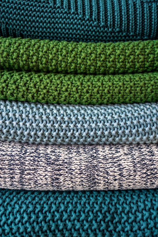 different types of knitting stitches