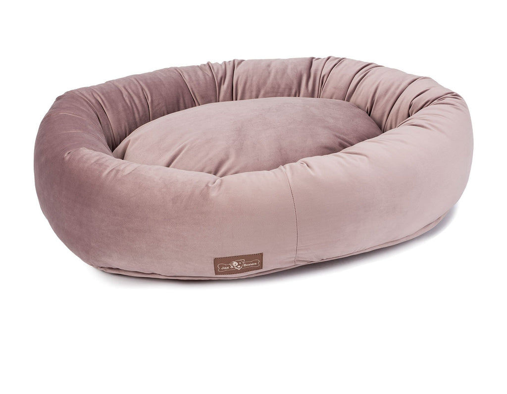 Jax \u0026 Bones Vintage Mauve Donut Bed