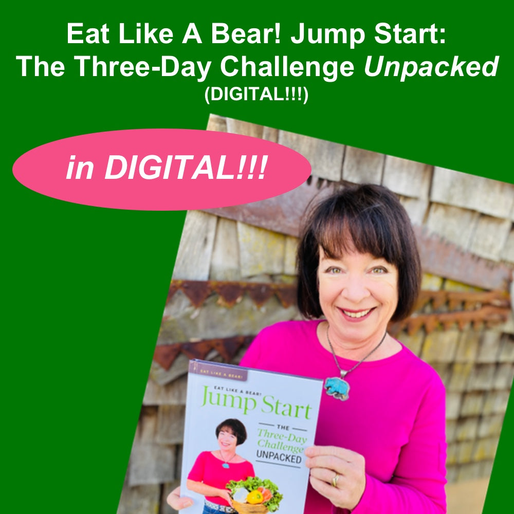 THREE-PACK HARDCOVER PRINT BOOK COLLECTION (Eat Like A Bear! Jump Start +  Ridiculously Big Salad + Ridiculously Big Skillet) + Merch (U.S. Orders