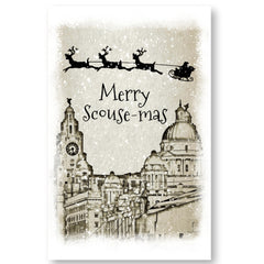 Liverpool Christmas Card, Saddlemount Card