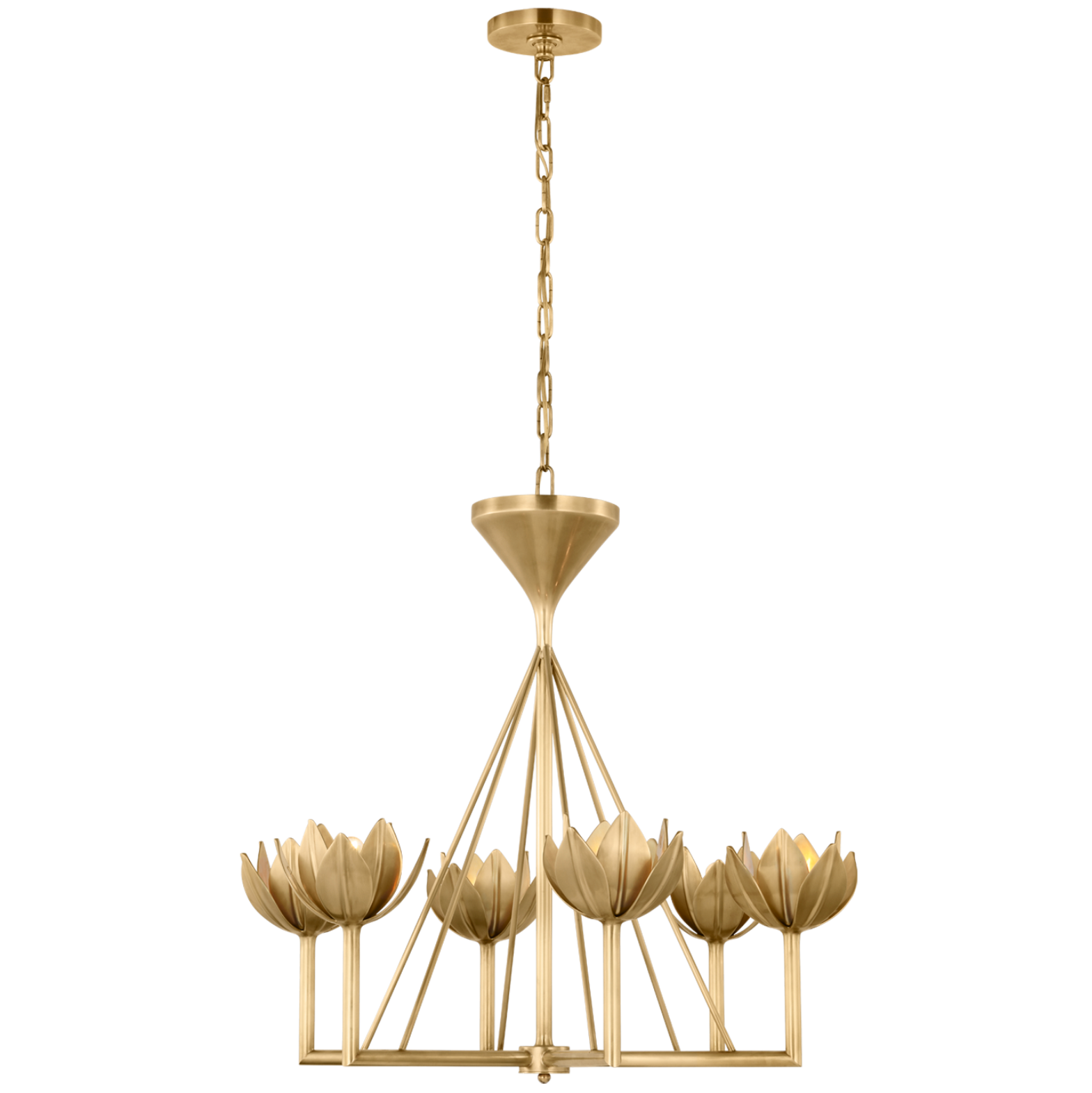Alberto Small Low Ceiling Chandelier
