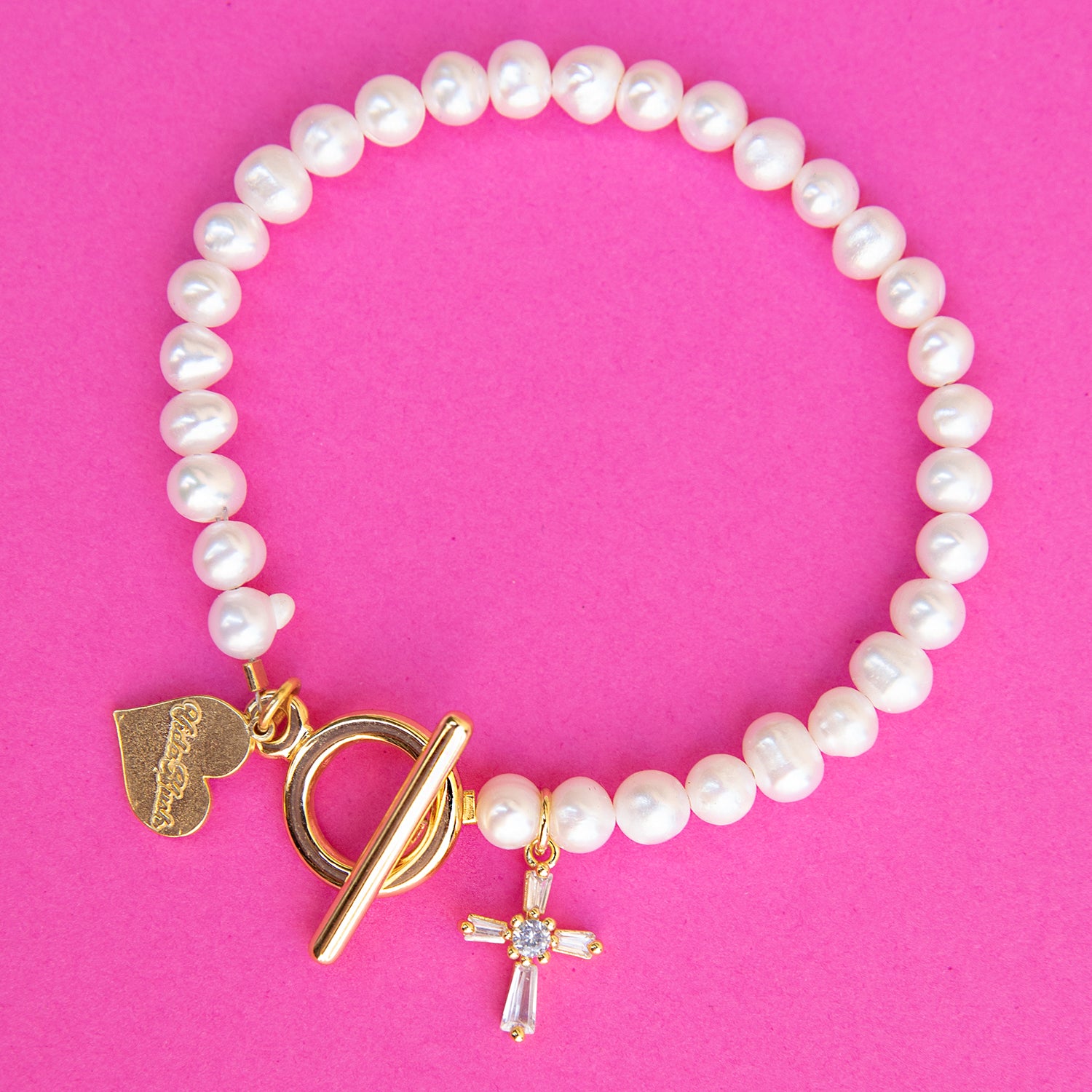 Pearl Toggle Bracelet