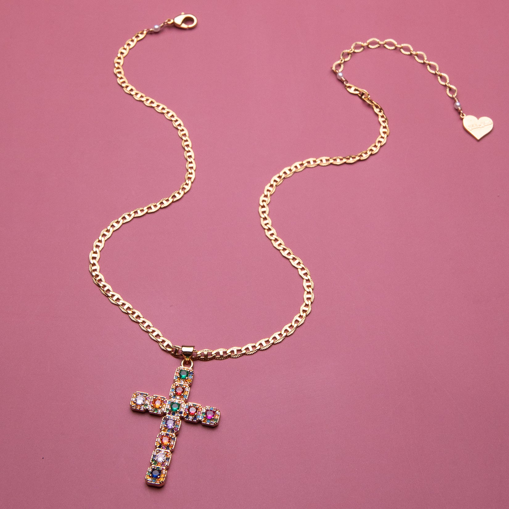 Fantasy Cross Necklace