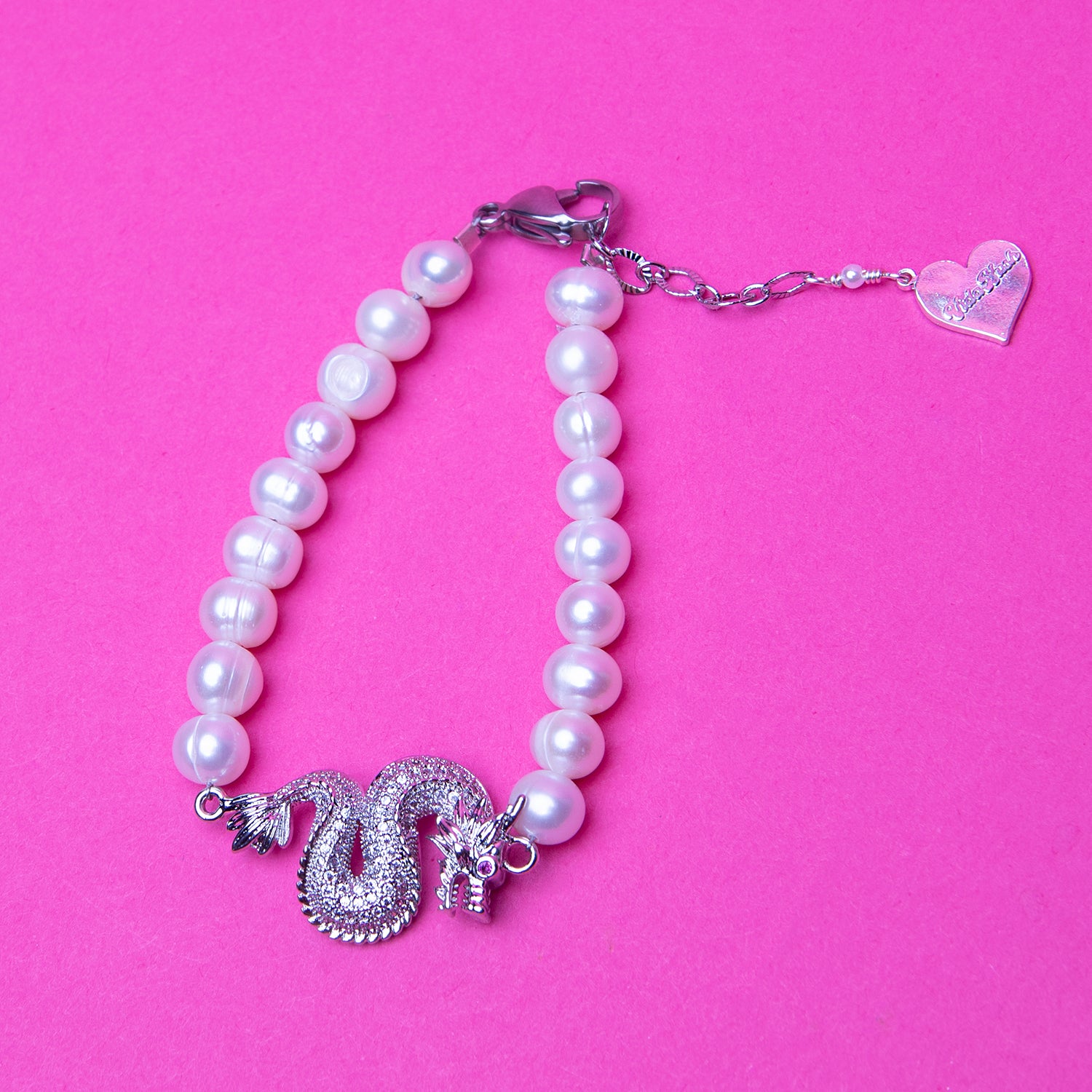 Pearl Dragon Bracelet