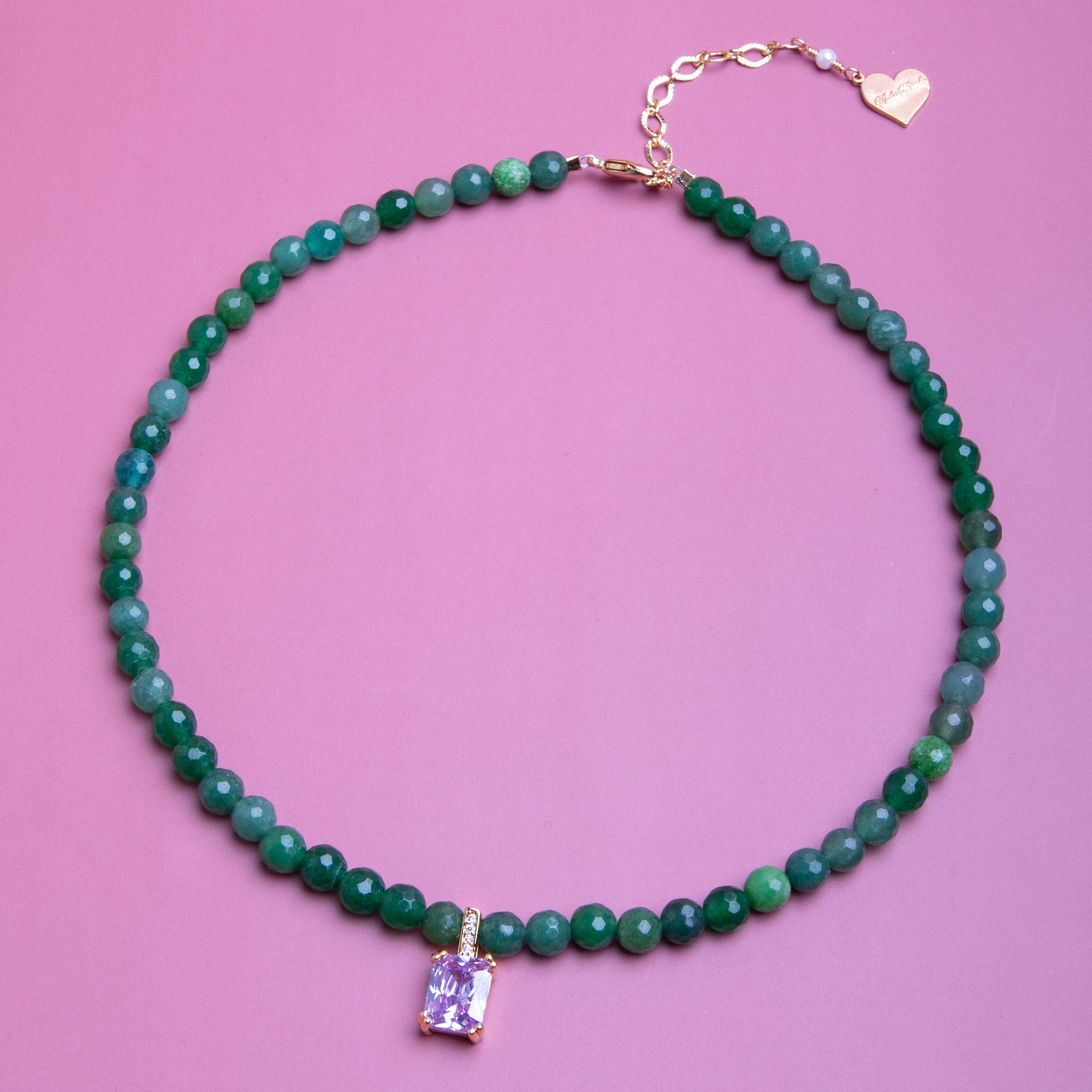 Jade Purple Hustler Necklace