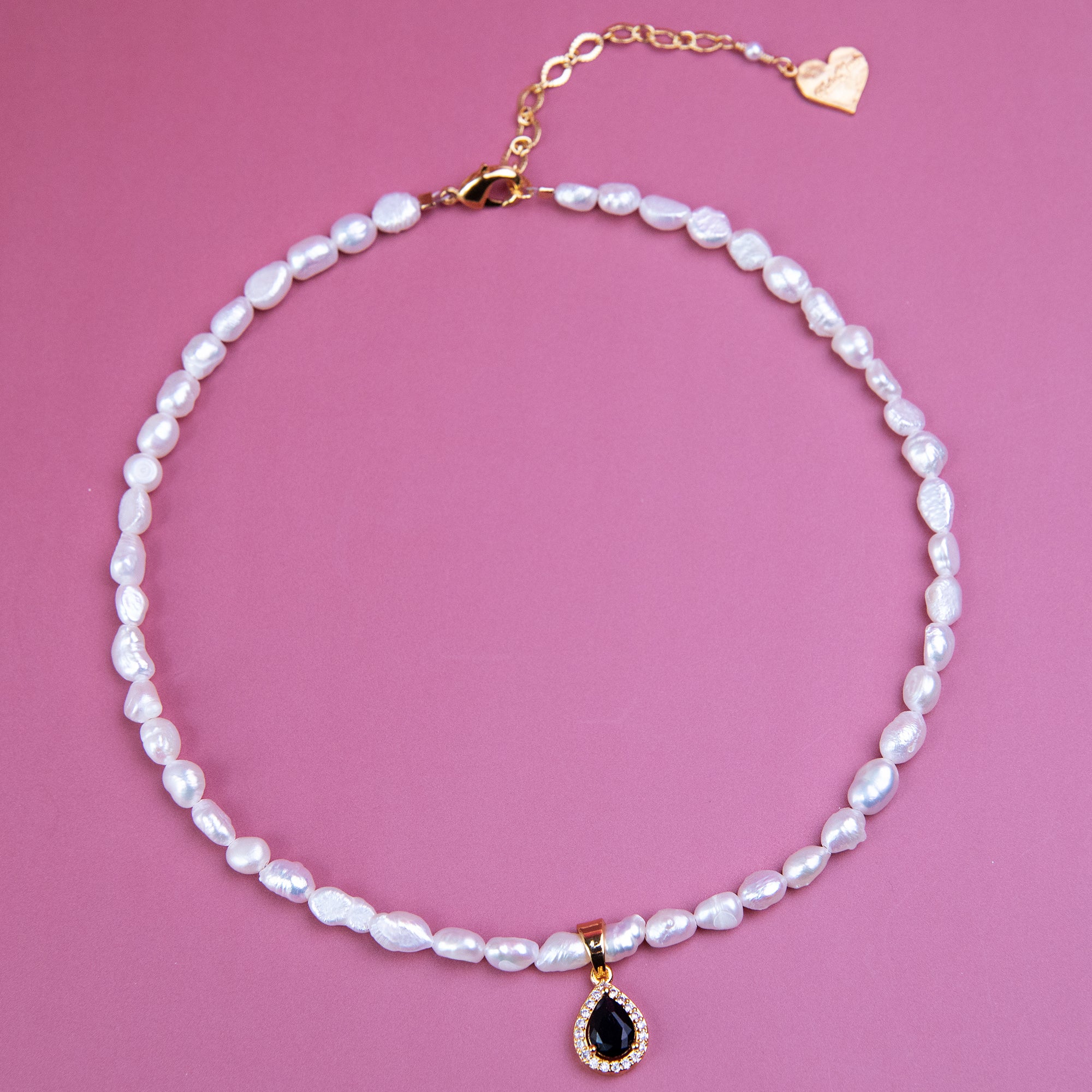 Pearl Lux Drop Necklace