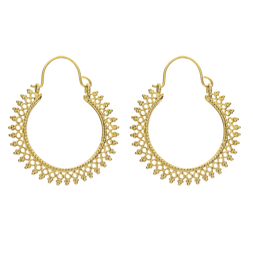 Filigree Hoop Earring – VidaKush