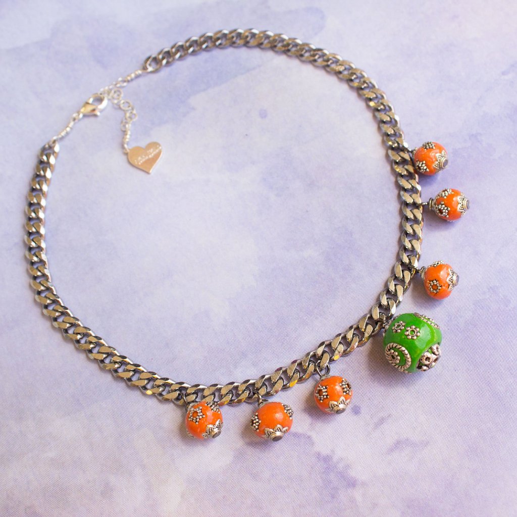 Mini Lantern Charm Necklace