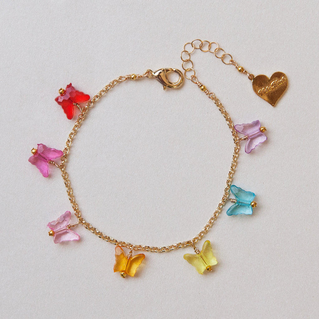 butterfly anklet