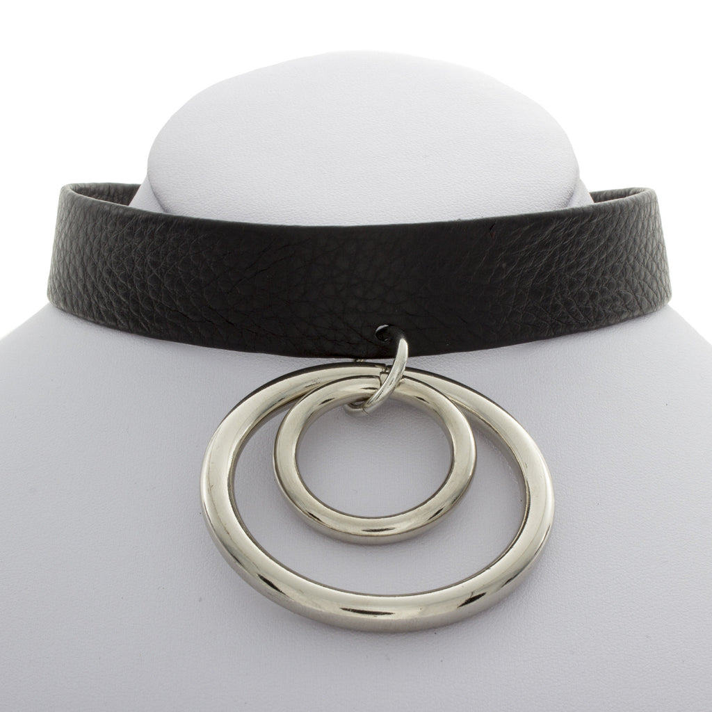 Double Leather O Choker Vidakush