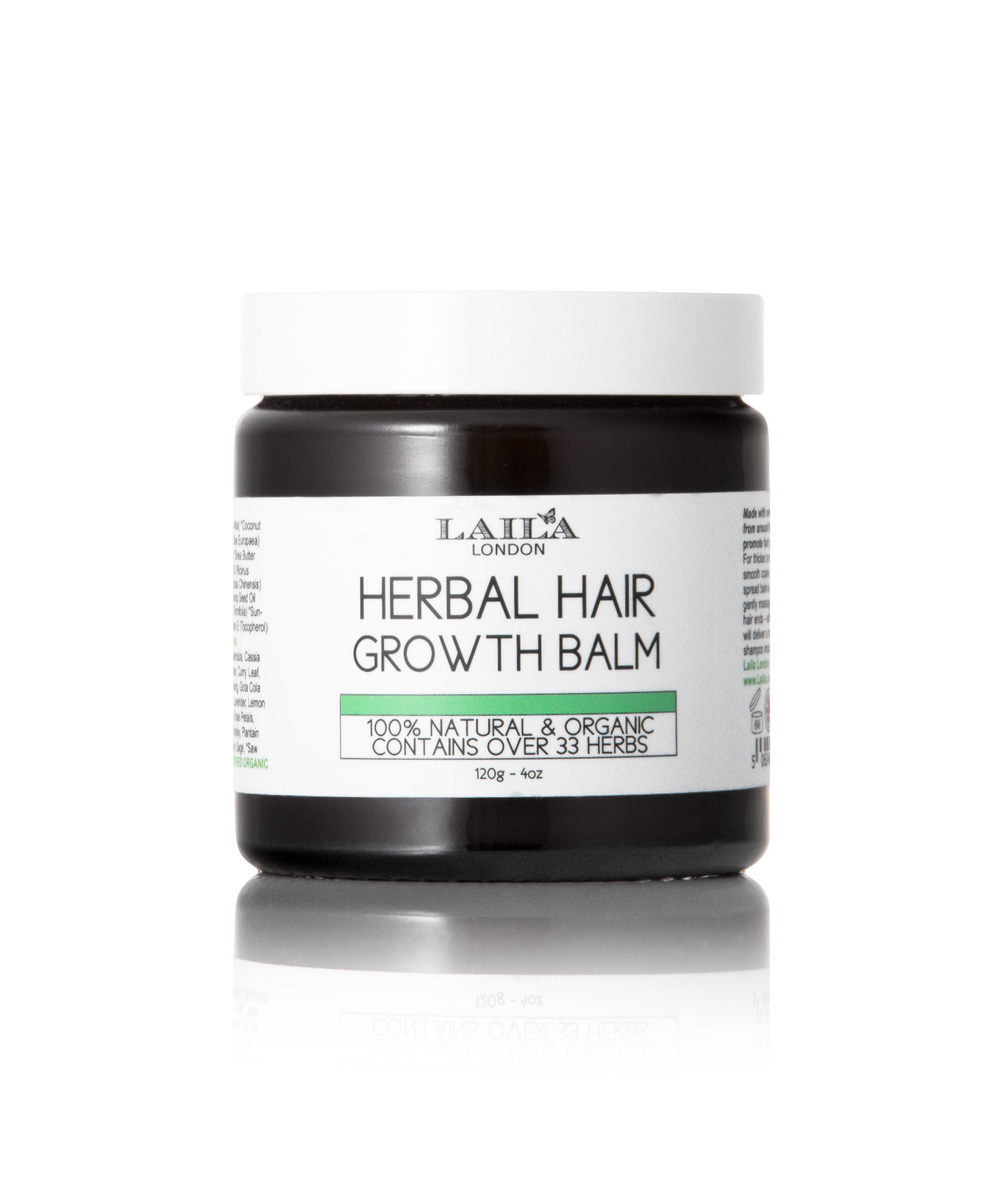 Hair Growth Herbal Organic Balm 37% Natural Promotes Growth