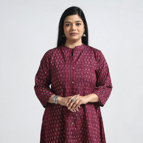 Cotton ikkat kurti freeshipping - SILK ZONE