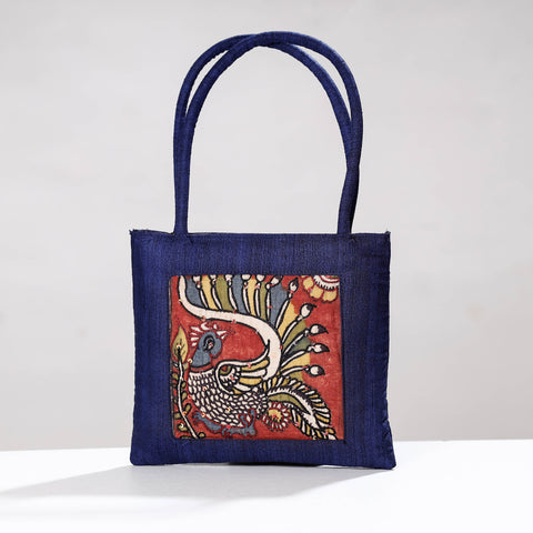 Tote Bag/kalamkari Print Bag/ Burlap Tote/natural Material  Shoulderbag/handmade.handprint - Etsy