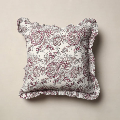 Indian Handmade Pillow Covers - Block Print, Silk, Embroidered