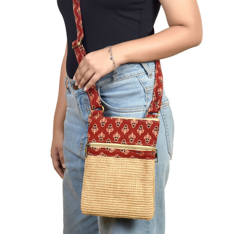 Buy Shoulder Bag - Handpainted Kalamkari Natural Dyed Cotton Online at  iTokri.com by DWARAKA PLUS l iTokri आई.टोकरी
