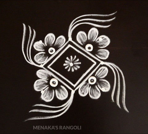 Rangoli design (image credit:- i.pinimg)