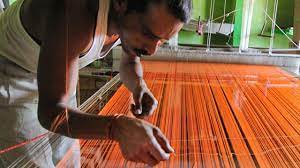 Maheshawri weave (Image credit:- Outlook India)