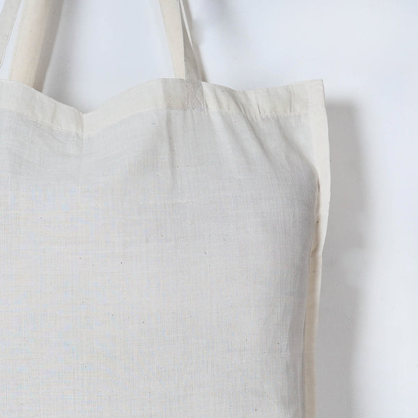 Buy Handmade Cotton Fabric Plain Shopping Utility Jhola Bag Online l ...