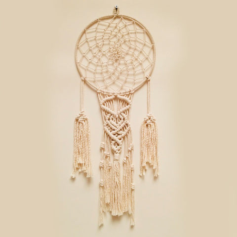 Acchiappasogni Bali - Triangolo Macramè - Dream Catcher - Cod.COL1