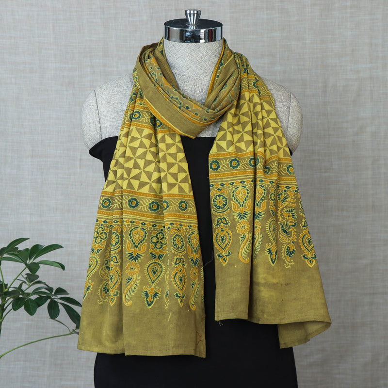 Hand Block Printed Stoles - Buy Hand Block Print Stole Online - iTokri ...