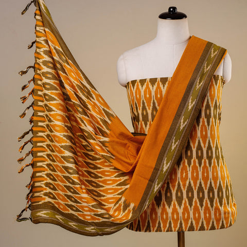 Buy 3pc Phulkari Embroidered Silk Cotton Suit Material Set Online at iTokri.com  - iTokri आई.टोकरी